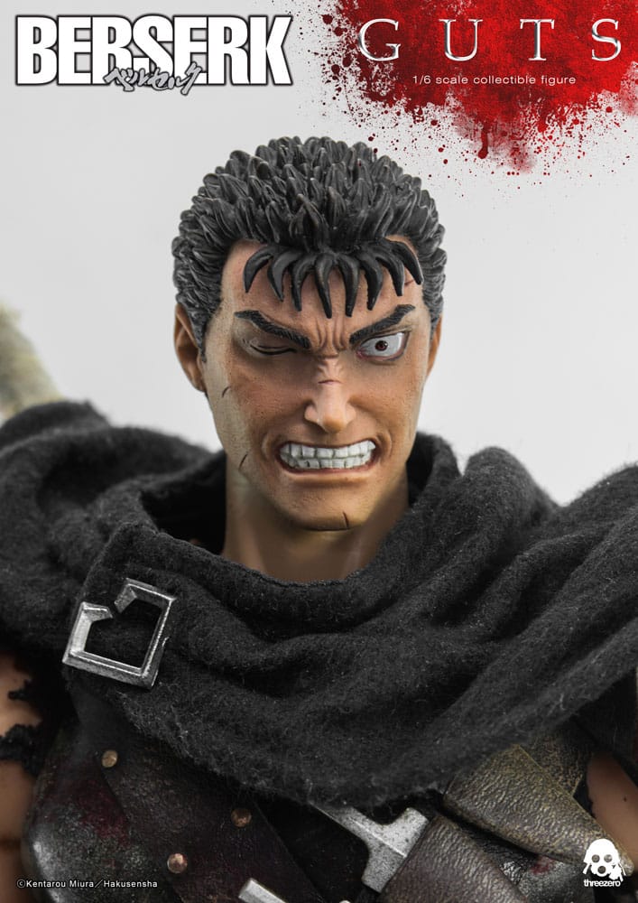 PREORDINE ESAURITO  Berserk Action Figure 1/6 Guts (Black Swordsman) 32 cm