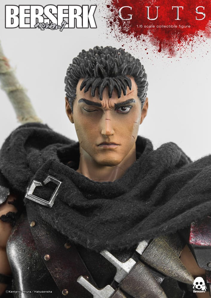 PREORDINE ESAURITO  Berserk Action Figure 1/6 Guts (Black Swordsman) 32 cm
