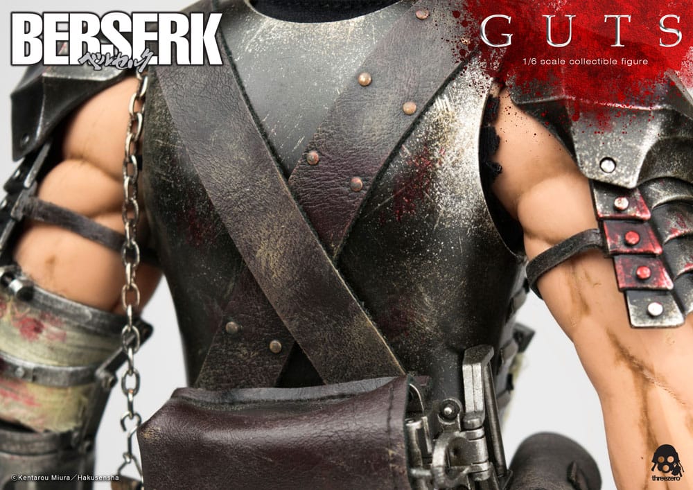 PREORDINE ESAURITO  Berserk Action Figure 1/6 Guts (Black Swordsman) 32 cm