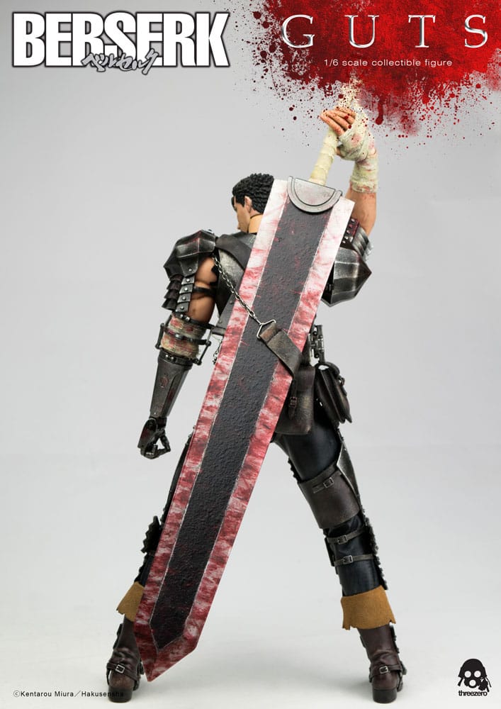 PREORDINE ESAURITO  Berserk Action Figure 1/6 Guts (Black Swordsman) 32 cm