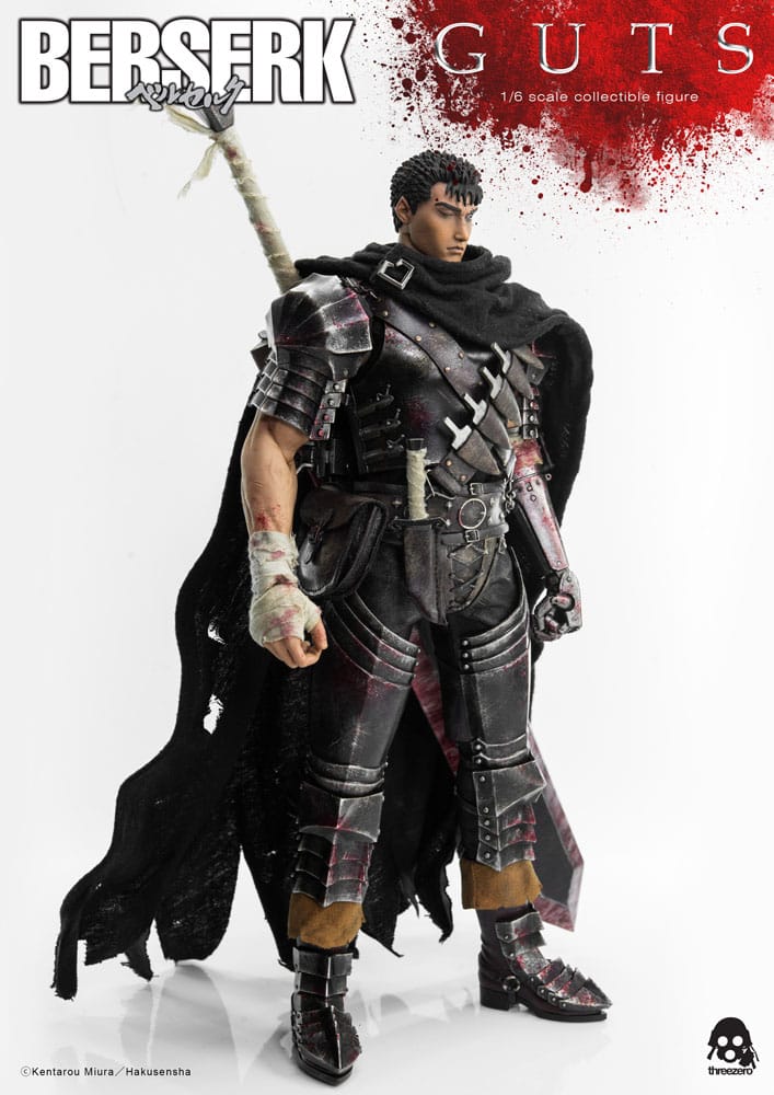 PREORDINE ESAURITO  Berserk Action Figure 1/6 Guts (Black Swordsman) 32 cm
