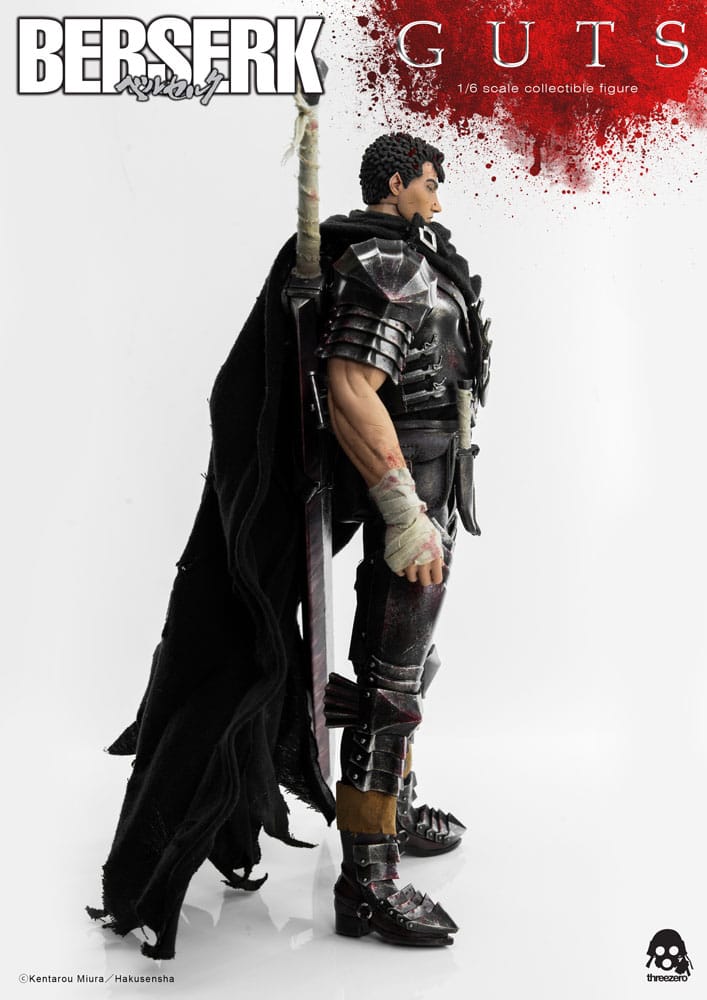 PREORDINE ESAURITO  Berserk Action Figure 1/6 Guts (Black Swordsman) 32 cm