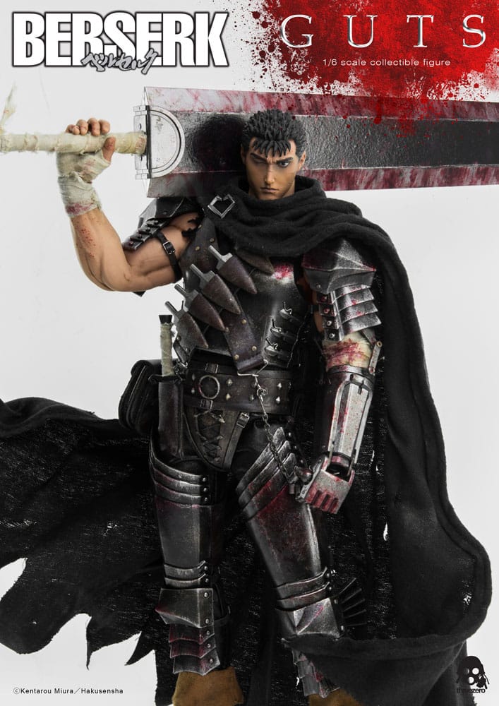 PREORDINE ESAURITO  Berserk Action Figure 1/6 Guts (Black Swordsman) 32 cm