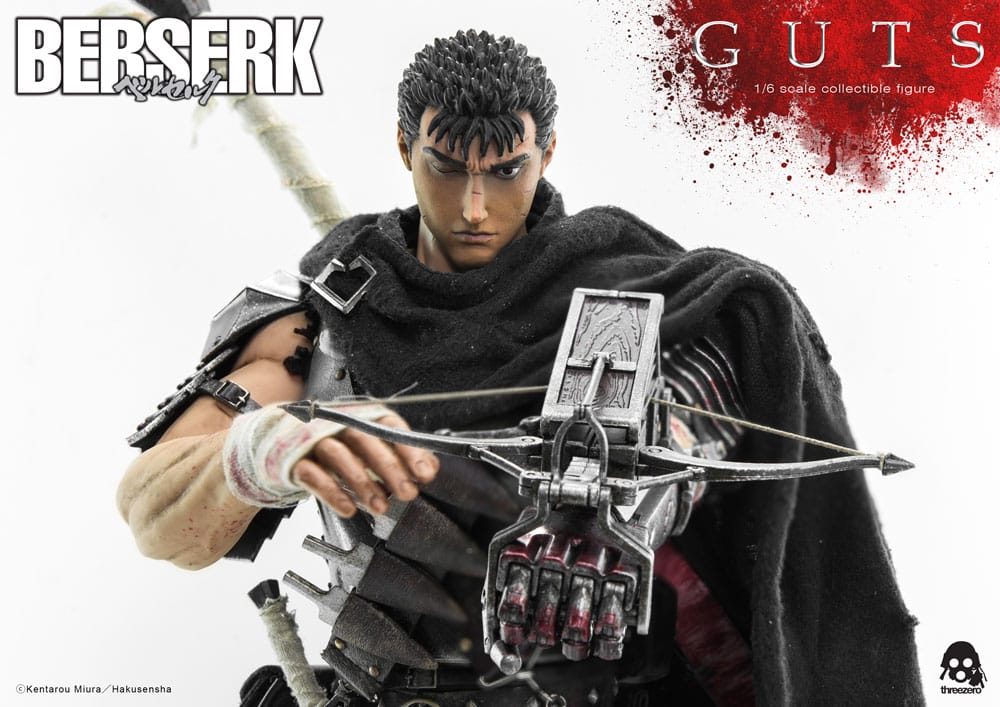 PREORDINE ESAURITO  Berserk Action Figure 1/6 Guts (Black Swordsman) 32 cm