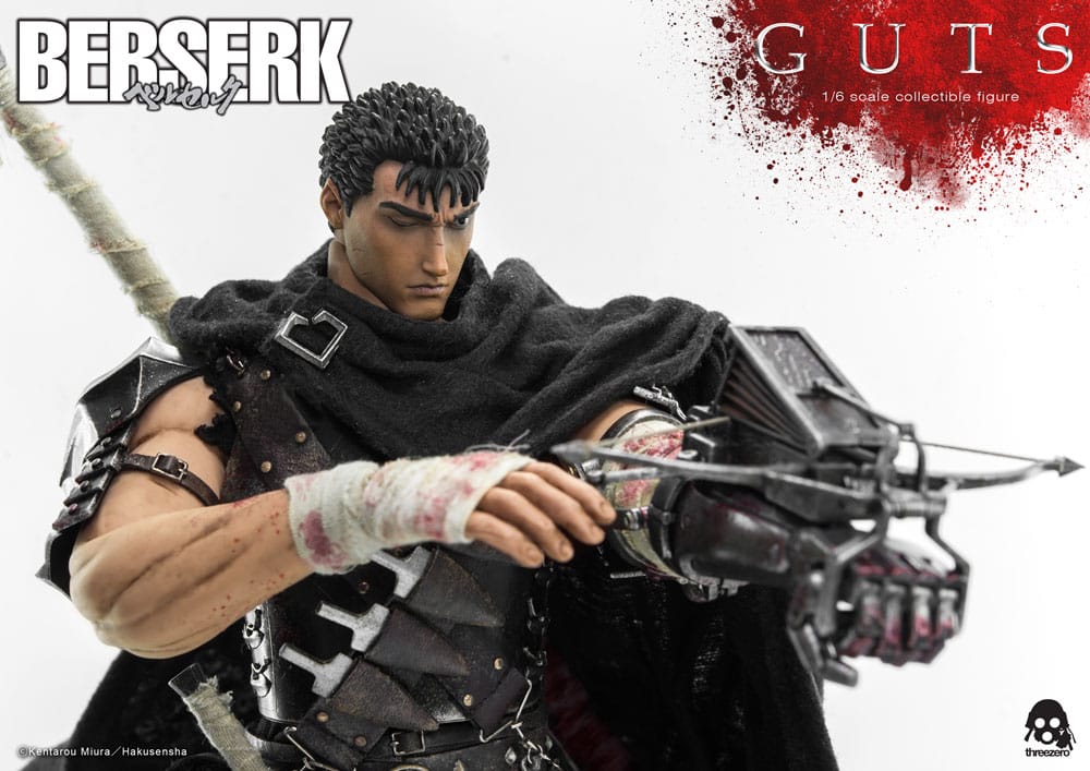 PREORDINE ESAURITO  Berserk Action Figure 1/6 Guts (Black Swordsman) 32 cm