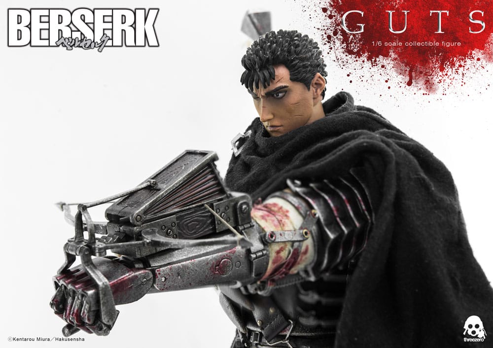 PREORDINE ESAURITO  Berserk Action Figure 1/6 Guts (Black Swordsman) 32 cm
