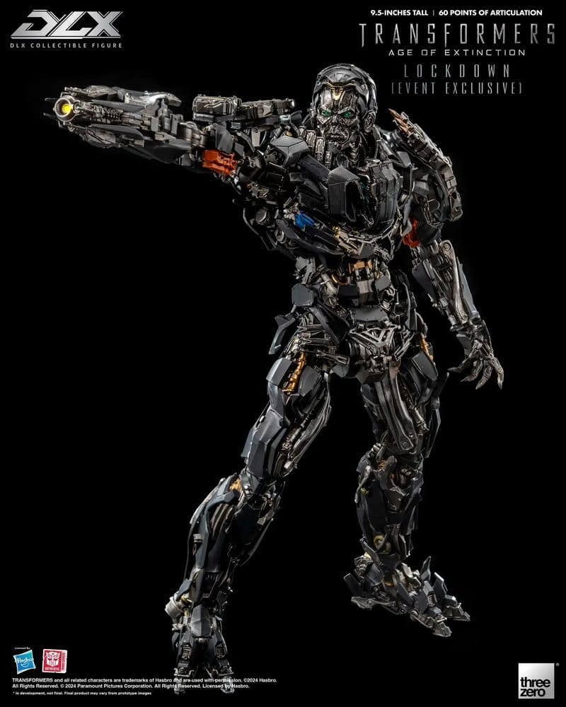 🧪 LAB | SU ORDINAZIONE Transformers: Age of Extinction DLX Action Figure 1/6 Lockdown 24 cm heo Exclusive  