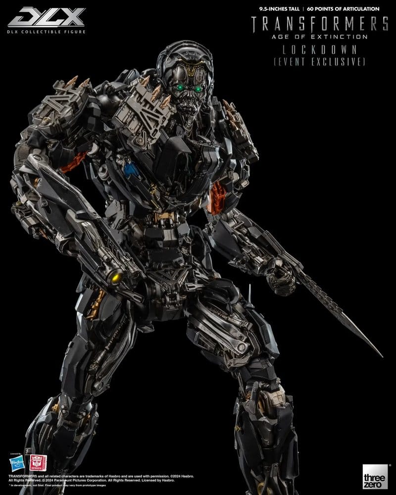 🧪 LAB | SU ORDINAZIONE Transformers: Age of Extinction DLX Action Figure 1/6 Lockdown 24 cm heo Exclusive  