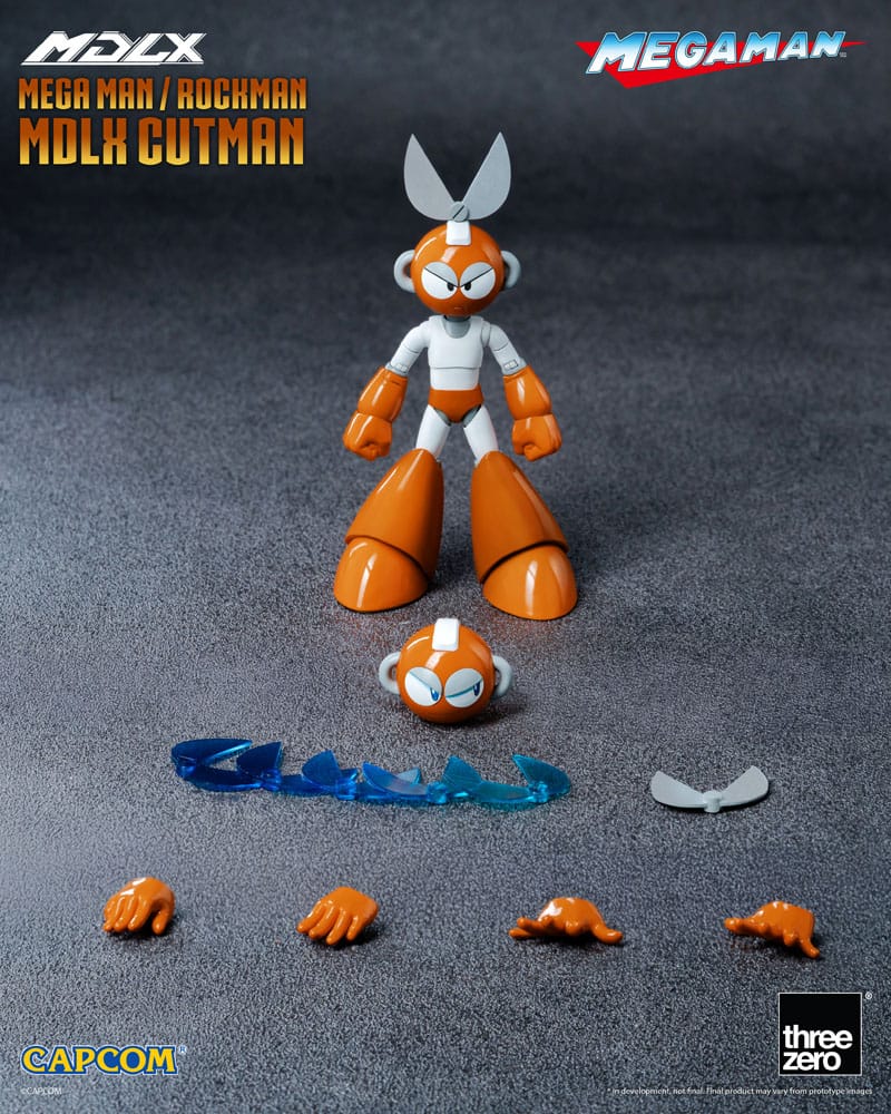 PREORDINE+ 12/2026 Mega Man MDLX Action Figure Rockman / Mega Man Cutman 12 cm