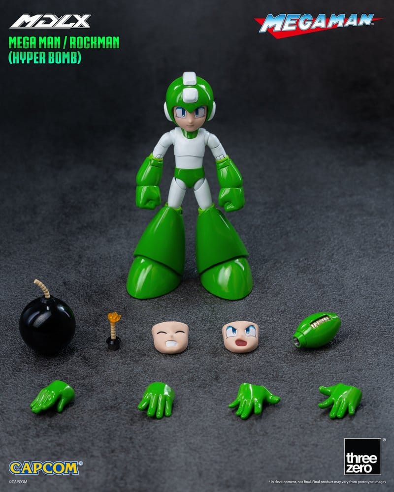 PREORDINE+ CHIUSO 05/2027 Mega Man MDLX Action Figure Mega Man / Rockman (Hyper Bomb) 10 cm