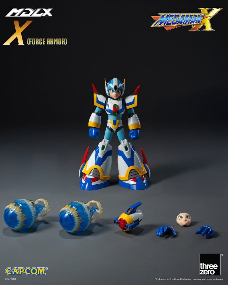 PREORDINE+ 06/2027 Mega Man X MDLX Action Figure Rockman / Mega Man Force Armor 12 cm