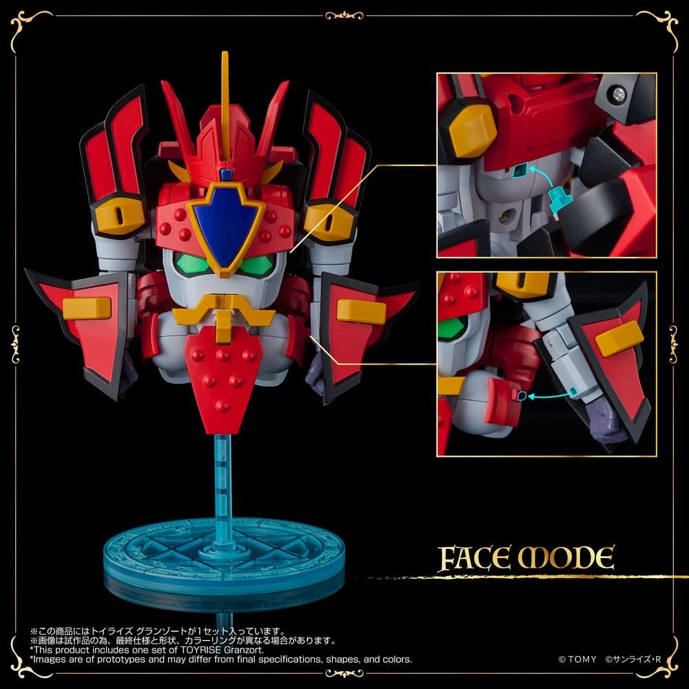 PREORDINE+ 07/2027 Mado King Granzort Toyrise Action Figure Granzort 12 cm