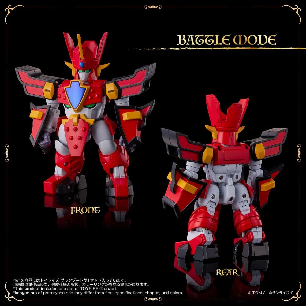 PREORDINE+ 07/2027 Mado King Granzort Toyrise Action Figure Granzort 12 cm