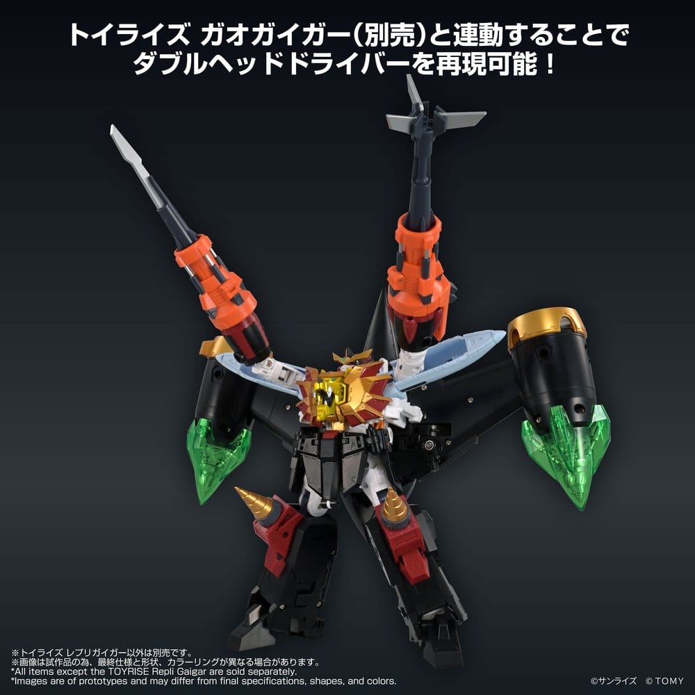 PREORDINE+ 07/2027 The King of Braves GaoGaiGar Toyrise Action Figure Repli Gaigar