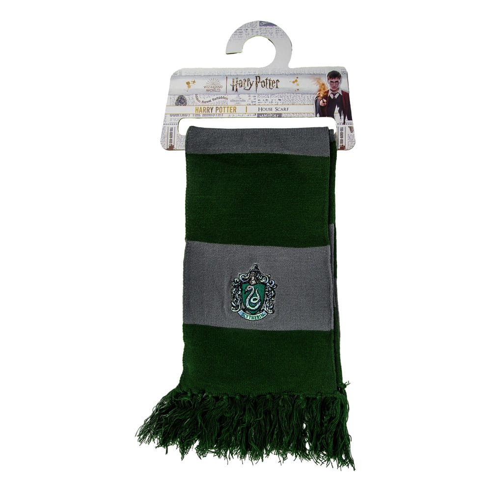 SU ORDINAZIONE Harry Potter Scarf Slytherin Bold Stripes (Hanger) 160 cm *PREZZO SPECIALE*