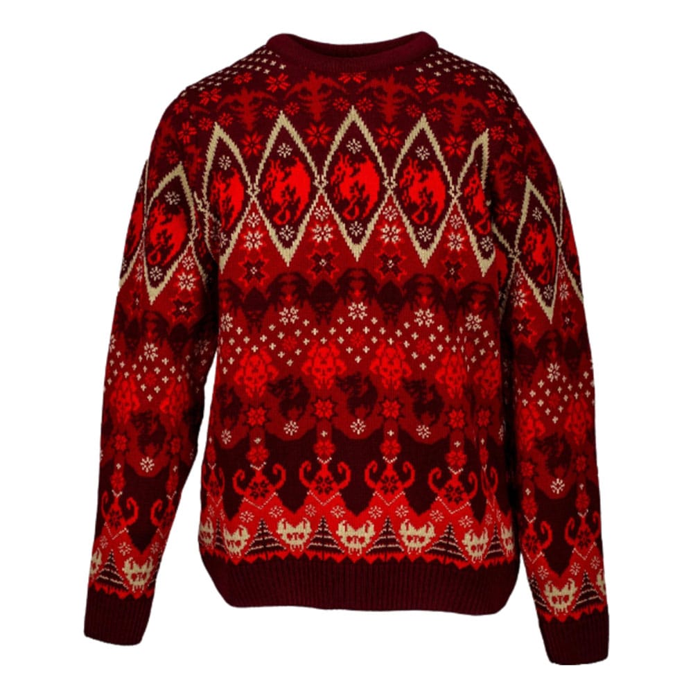 SU ORDINAZIONE Warhammer Age of Sigmar Christmas Sweater Soulblight Gravelords Size M