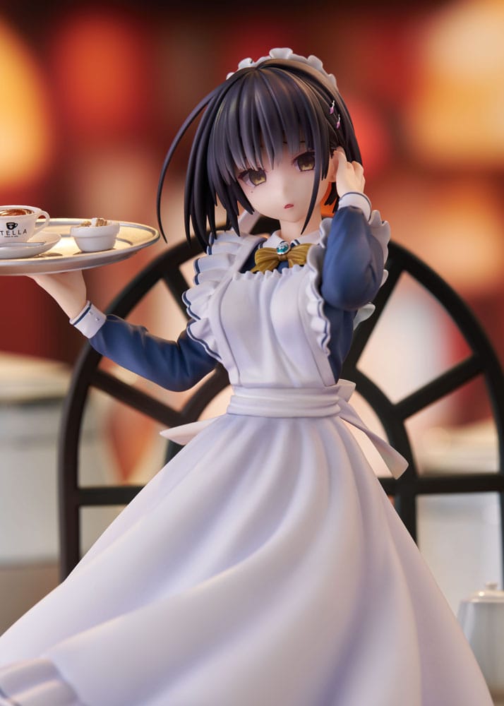 PREORDINE 08/2025 Cafe Stella and the Reaper's Butterfly Natsume Shiki 24 cm Statue 1/7 (PREORDINE NON CANCELLABILE)