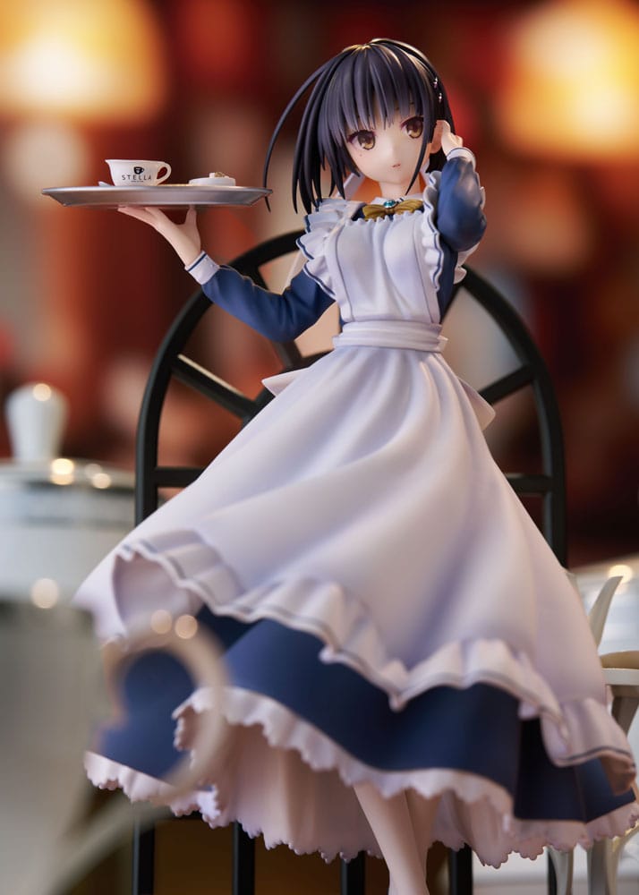 PREORDINE 08/2025 Cafe Stella and the Reaper's Butterfly Statue 1/7 Natsume Shiki Ami Ami Limited Edition 24 cm  (PREORDINE NON CANCELLABILE)