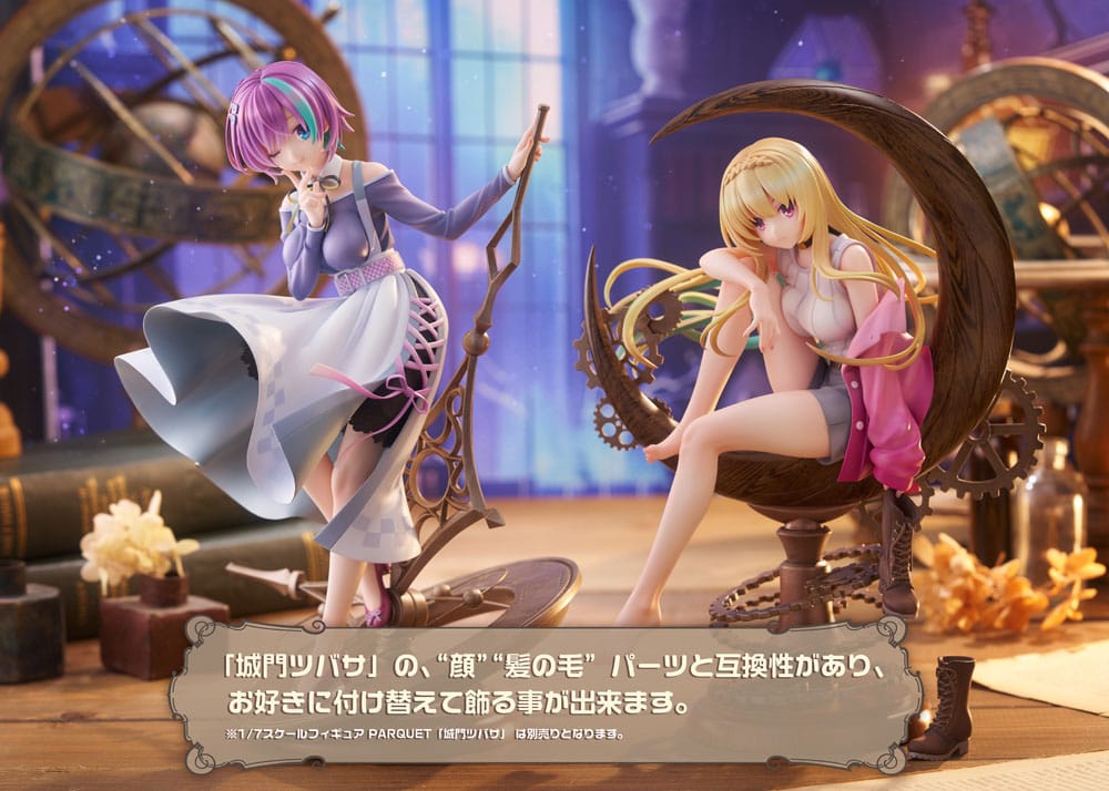 PREORDINE 06/2026 Parquet PVC Statue 1/7 Ibaraki Rino AmiAmi Limited Edition 23 cm (PREORDINE NON CANCELLABILE)