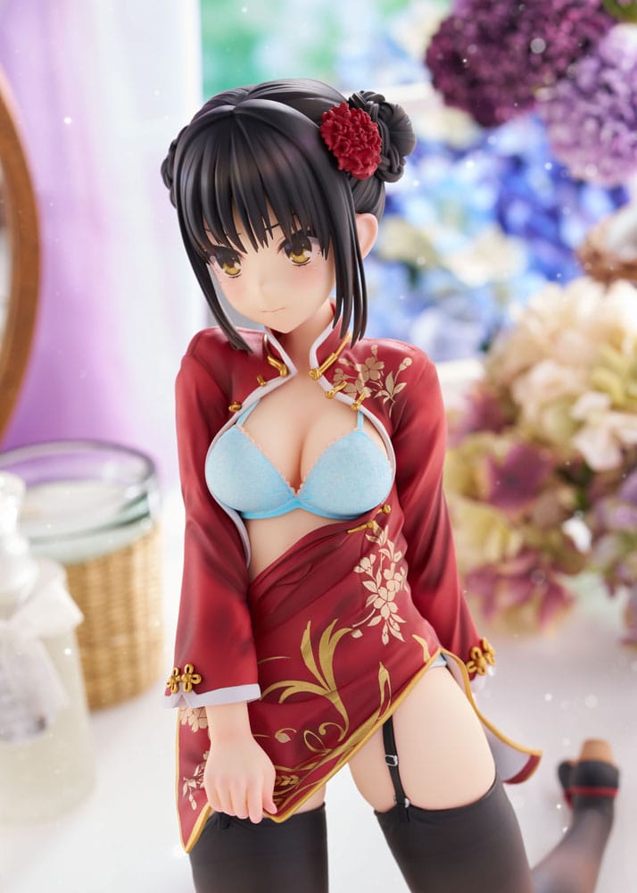 VORBESTELLUNG+ 07/2026 Cafe Stella and the Reaper´s Butterfly PVC Statue 1/3.5 Natsume Shiki Chinese Clothes Ver. 30 cm