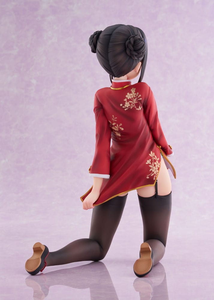 VORBESTELLUNG GESCHLOSSEN 07/2026 (NICHT STORNIERBAR) Cafe Stella und der Schmetterling des Schnitters PVC-Statue 1/3.5 Natsume Shiki Chinesische Kleidung Version. AmiAmi Limited Edition 30 cm