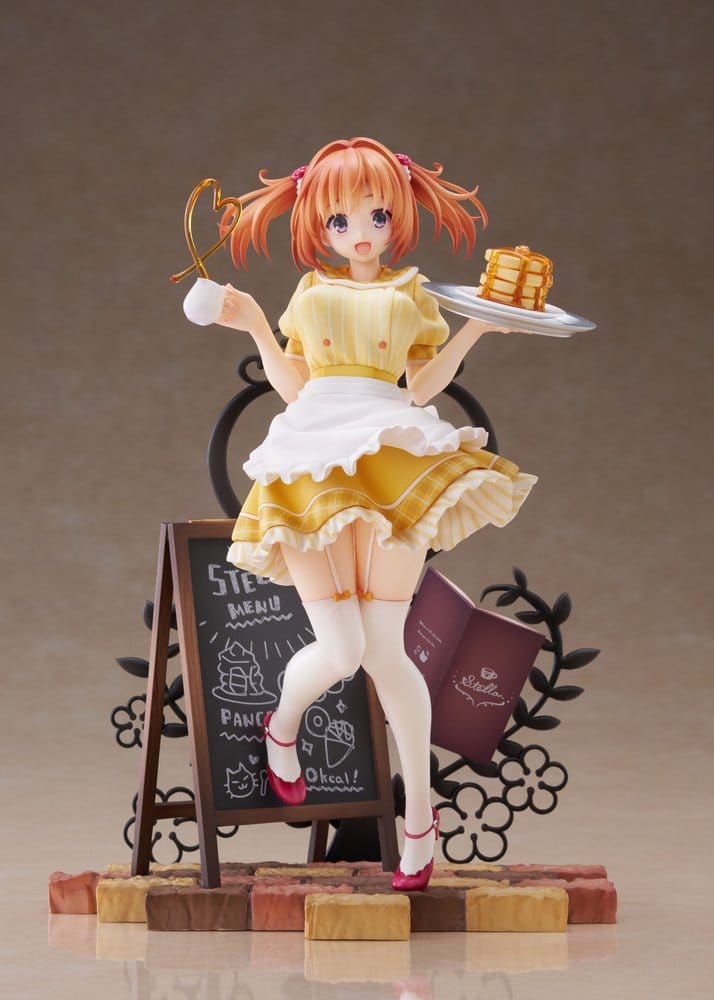 PREORDINE+ 05/2027 (NON CANCELLABILE) Café Stella and the Reaper's Butterflies PVC Figure 1/7 Sumizome Nozomi AmiAmi Limited Edition 23 cm