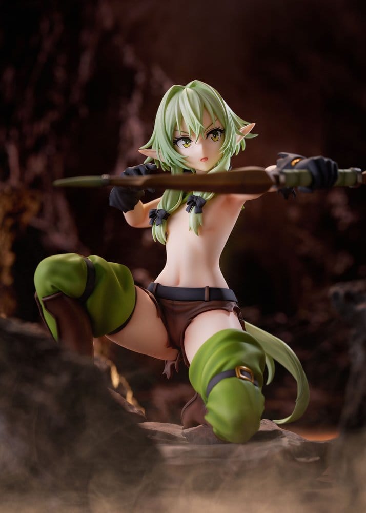 PREORDINE+ 09/2027 Goblin Slayer II PVC Figure 1/7 High Elf Archer battle with goblins Ver. AmiAmi Limited Edition 16 cm