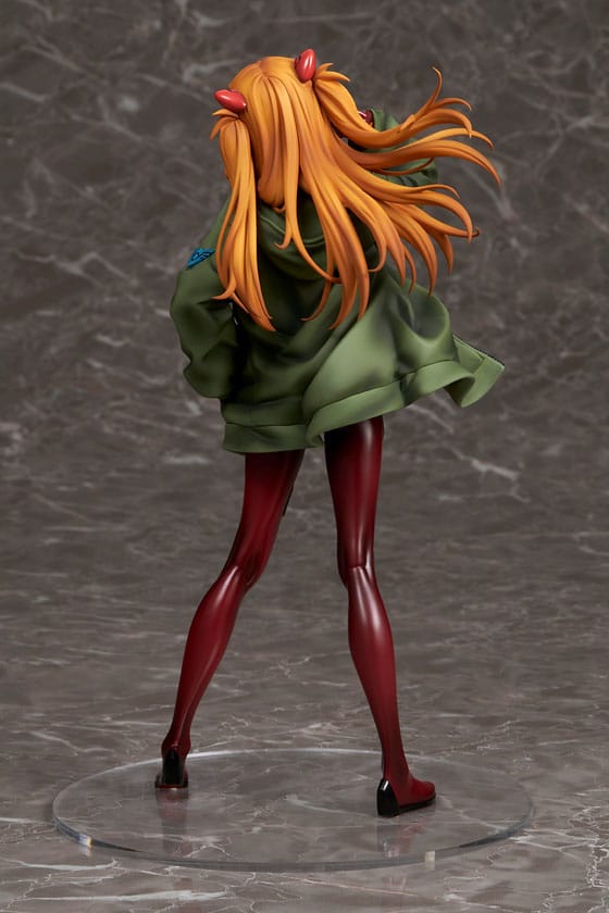 PREORDINE CHIUSO 08/2025 Shin Evangelion Movie PVC Statue 1/7 Shikinami Asuka Langley Hoodie Ver. 23 cm (PREORDINE NON CANCELLABILE)