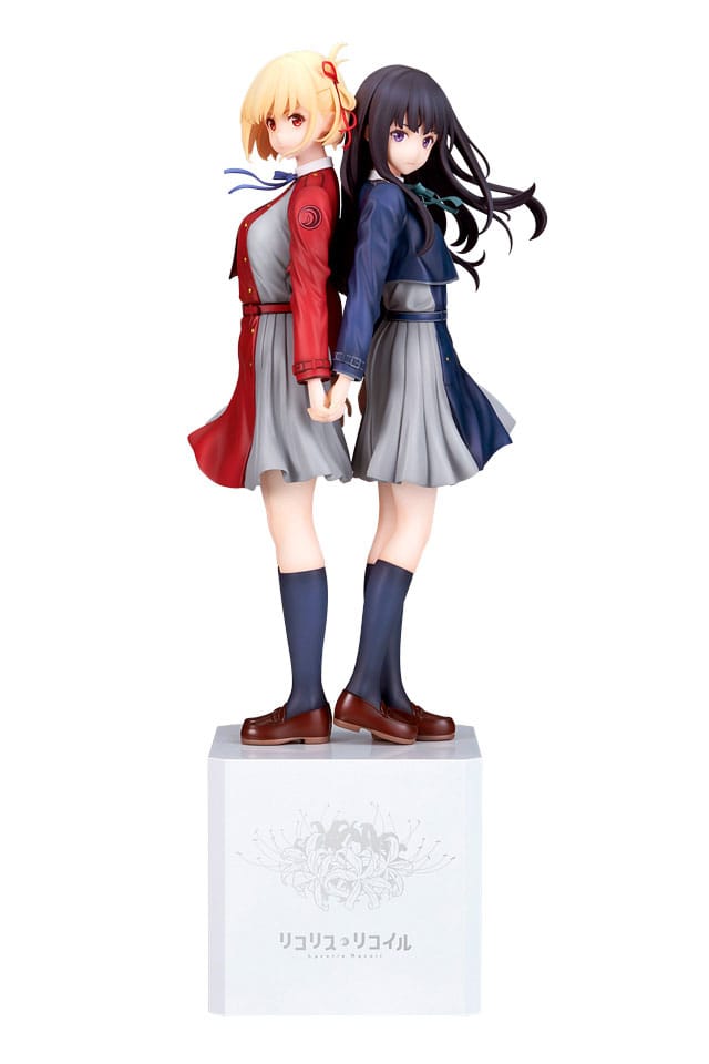 SU ORDINAZIONE Lycoris Recoil PVC Statue 1/8 Chisato Nishikigi & Takina Inoue 30 cm ESAURITO