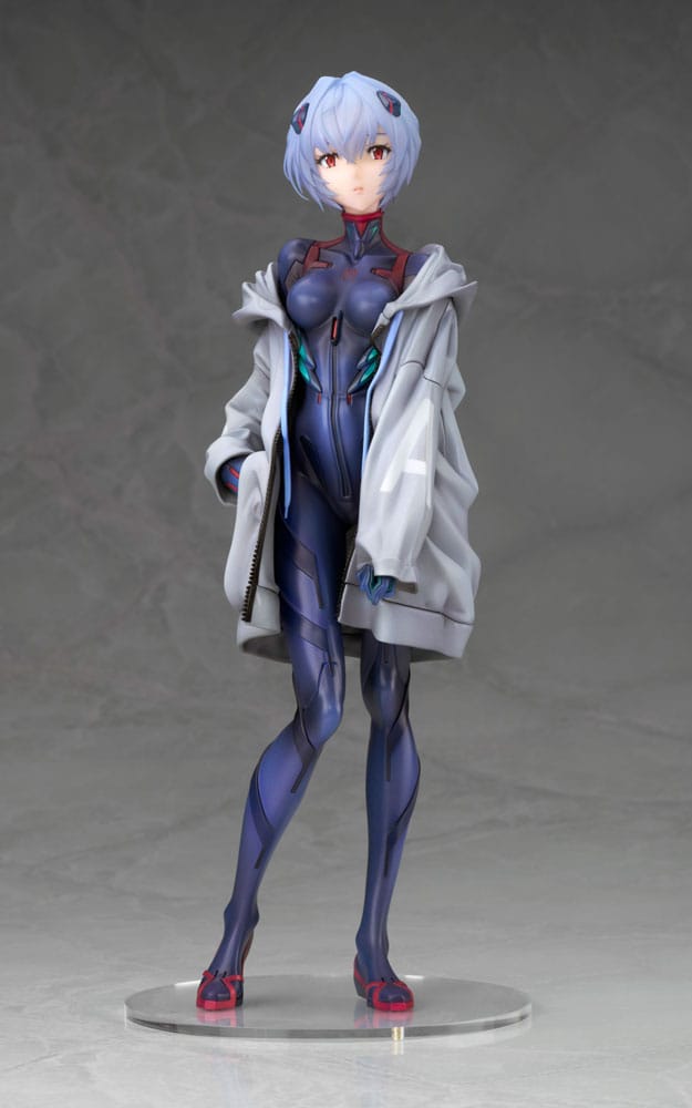 PREORDINE 02/2026 Evangelion: 3.0+1.0 Thrice Upon a Time PVC Statue 1/7 Tentative Name Rei Ayanami Millennials Illust Ver. 22 cm (re-run) (PREORDINE NON CANCELLABILE)