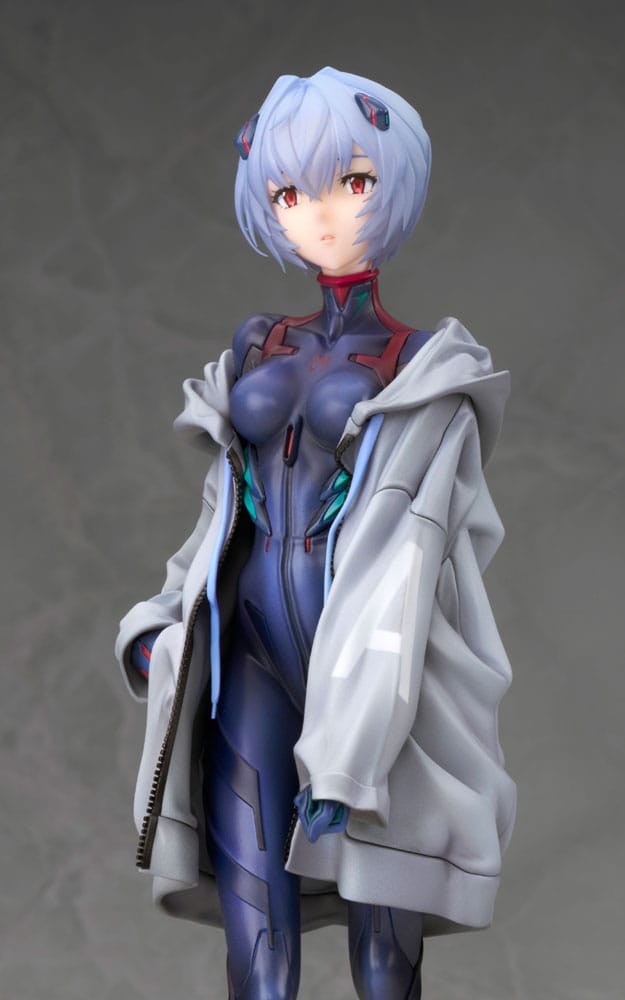 PREORDINE 02/2026 Evangelion: 3.0+1.0 Thrice Upon a Time PVC Statue 1/7 Tentative Name Rei Ayanami Millennials Illust Ver. 22 cm (re-run) (PREORDINE NON CANCELLABILE)