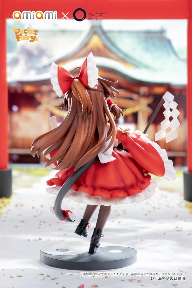 PREORDINE+ 02/2028 Touhou Project Reverse Palm Spirit PVC Figure Reimu Hakurei 15 cm