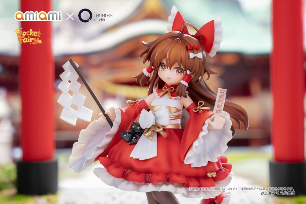 PREORDINE+ 02/2028 Touhou Project Reverse Palm Spirit PVC Figure Reimu Hakurei 15 cm
