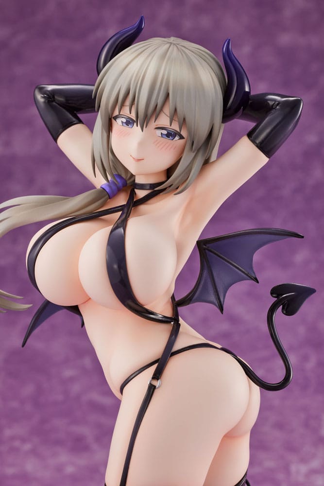 PREORDINE ESAURITO Uzaki-chan Wants to Hang Out! Statue PVC 1/6 Double Tsuki Uzaki Little Devil Ver. 27 cm (PREORDINE NON CANCELLABILE)