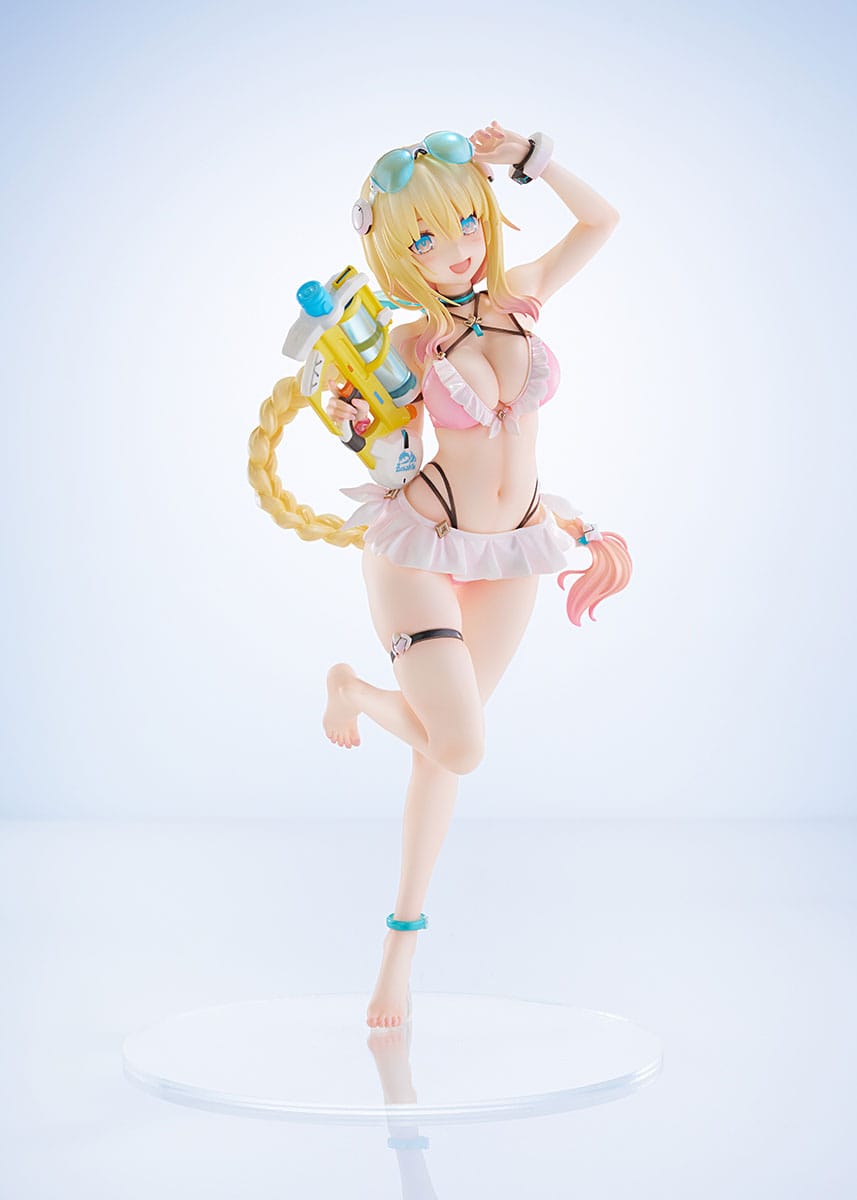SU ORDINAZIONE Phantasy Star Online PVC Statue 1/7 es Akhtal Summer Vacation 24 cm     