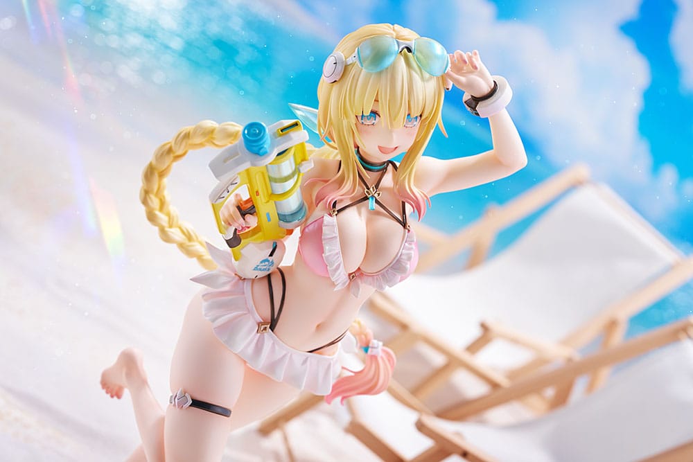 SU ORDINAZIONE Phantasy Star Online PVC Statue 1/7 es Akhtal Summer Vacation 24 cm     