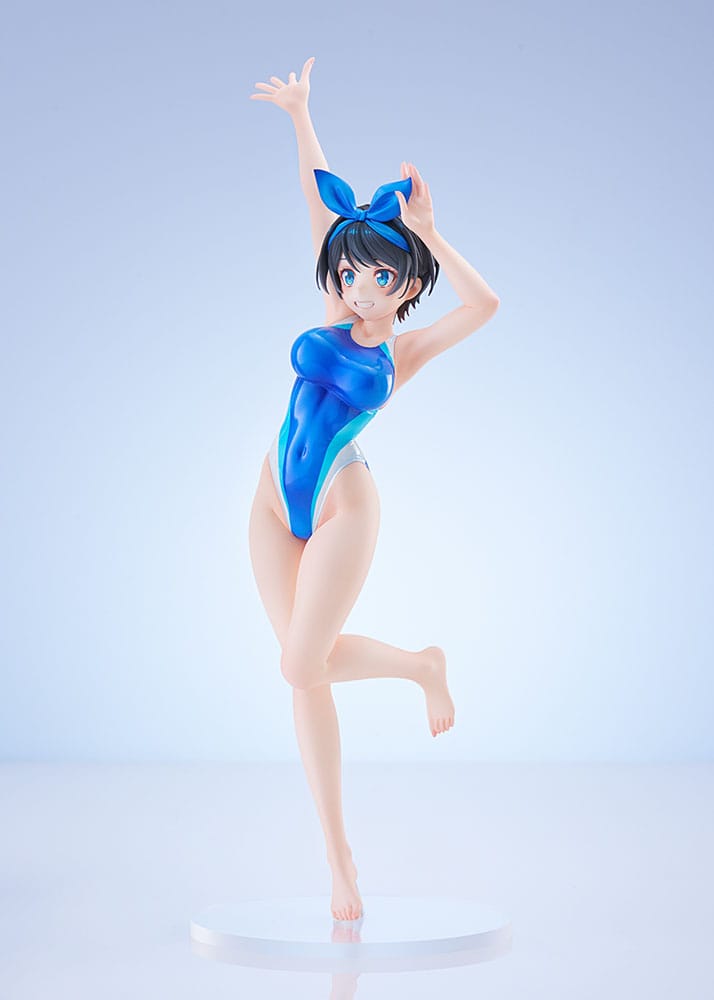SU ORDINAZIONE Rent-a-Girlfriend PVC Statue 1/7 Ruka Sarashina Competition Swimsuit Ver. 29 cm