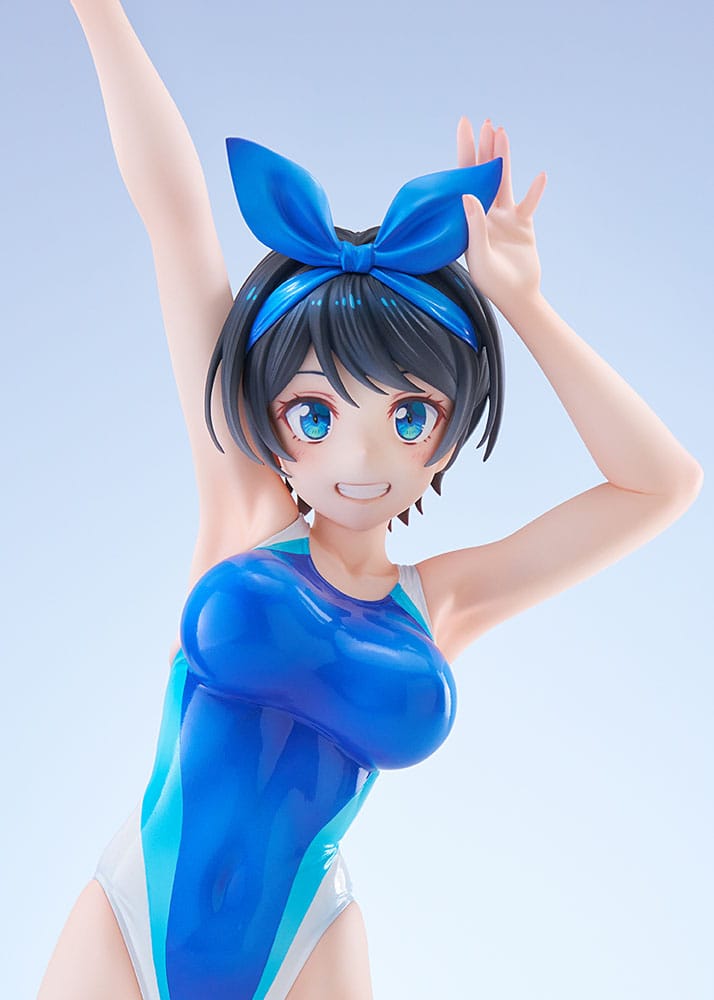 SU ORDINAZIONE Rent-a-Girlfriend PVC Statue 1/7 Ruka Sarashina Competition Swimsuit Ver. 29 cm