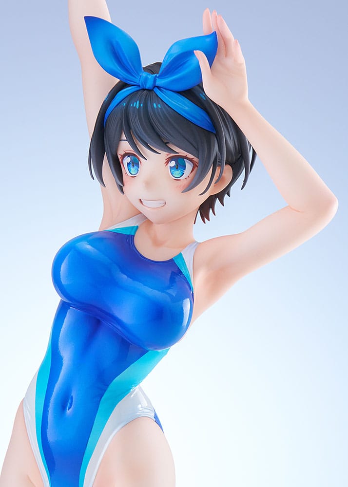 SU ORDINAZIONE Rent-a-Girlfriend PVC Statue 1/7 Ruka Sarashina Competition Swimsuit Ver. 29 cm