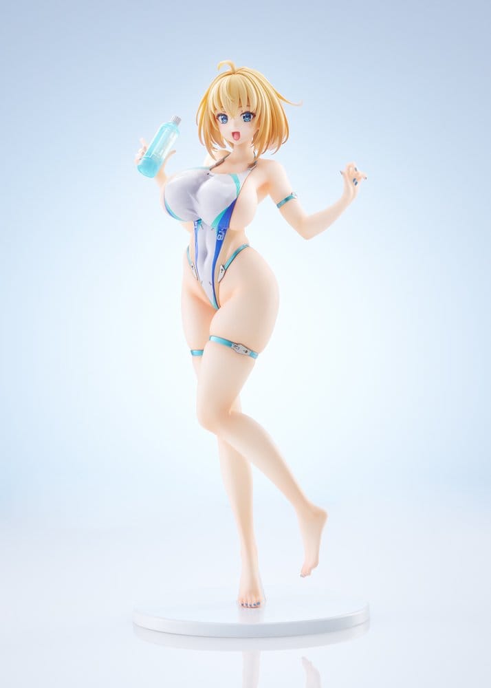 PREORDINE+ 10/2026 (NON CANCELLABILE) Bunny Suit Planning Statue PVC 1/6 Sophia F. Shirring High-cut Swimsuit Ver. 27 cm