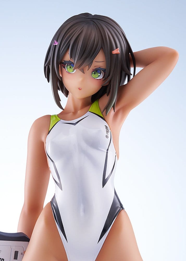 PREORDINE+ 12/2026 (NON CANCELLABILE) Arms Note PVC Figure 1/7 Buchou-chan of the Swimming Club White Swimsuit Ver. 22 cm