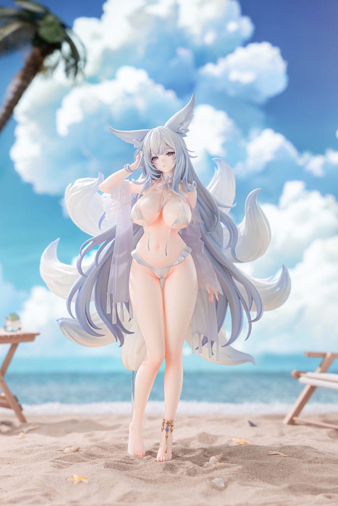 PREORDINE CHIUSO 04/2026 Azur Lane amiami x AniGame Shinano Dreamy White Sands Ver. 30 cm Statue 1/6 (PREORDINE NON CANCELLABILE)