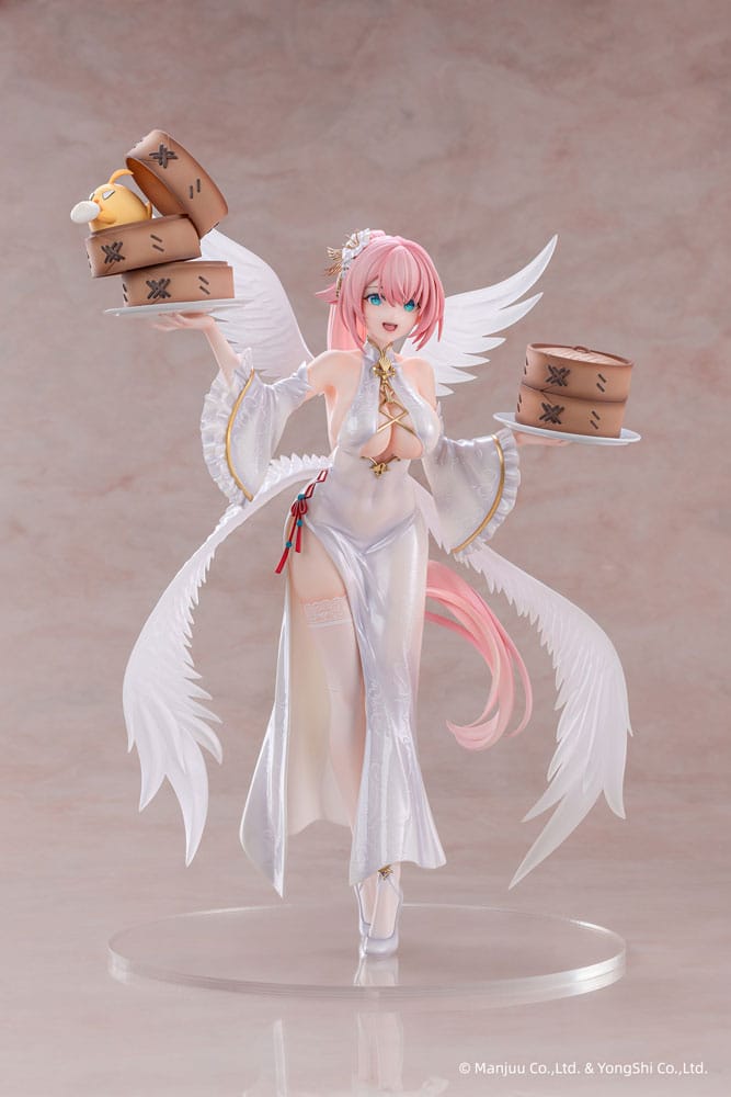 SU ORDINAZIONE Azur Lane PVC Statue 1/6 Theseus: New Year's White Plumage Ver. 27 cm