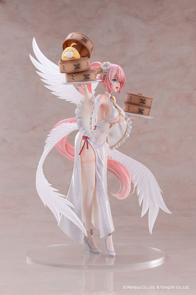 SU ORDINAZIONE Azur Lane PVC Statue 1/6 Theseus: New Year's White Plumage Ver. 27 cm