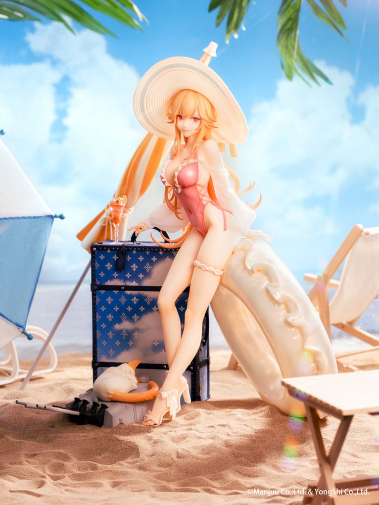 PREORDINE 04/2026 Azur Lane amiami x AniGame PVC Statue 1/6 Richelieu Fleuron of the Waves Ver. 31 cm(PREORDINE NON CANCELLABILE)