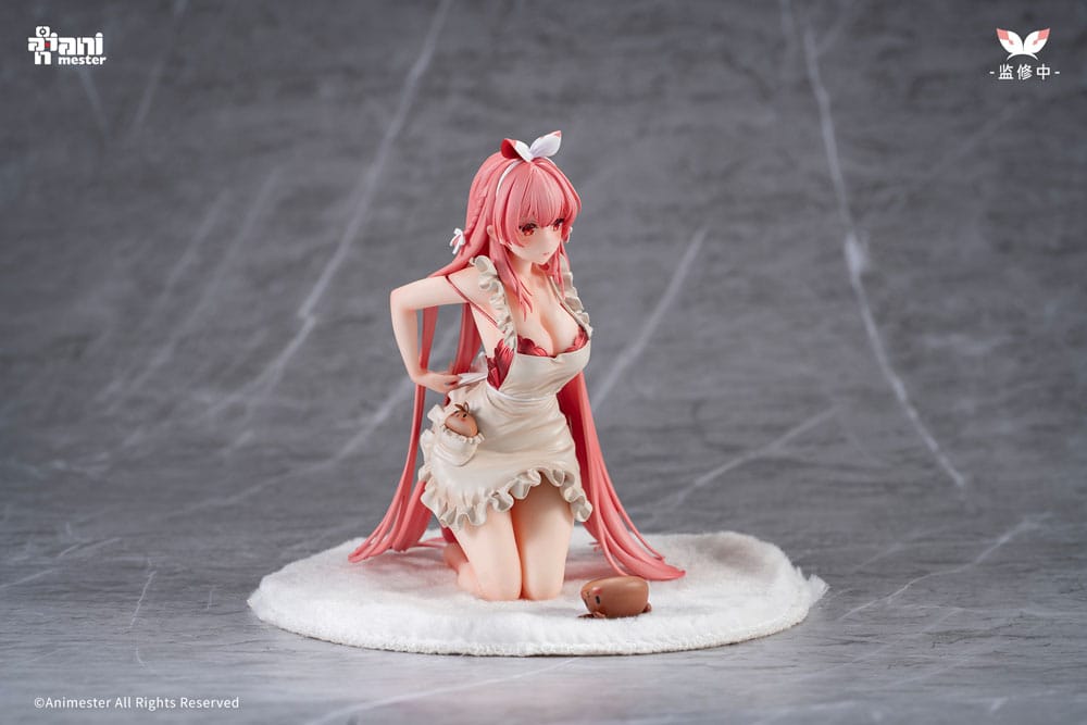 PREORDINE+ 11/2025 Original Character Statue 1/7 White Rabbit Rosu 16 cm