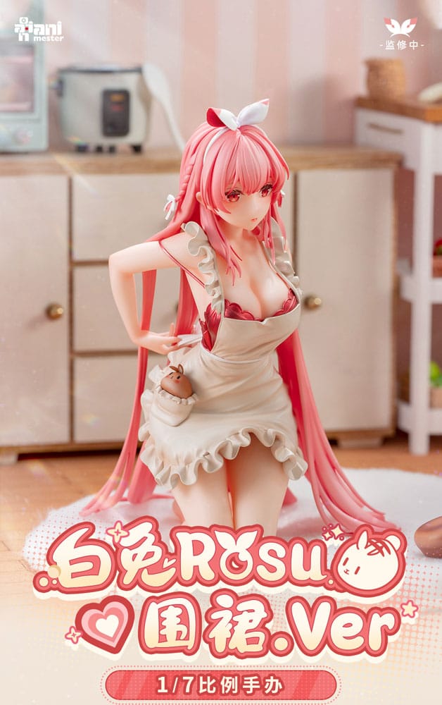 PREORDINE+ 11/2025 Original Character Statue 1/7 White Rabbit Rosu 16 cm
