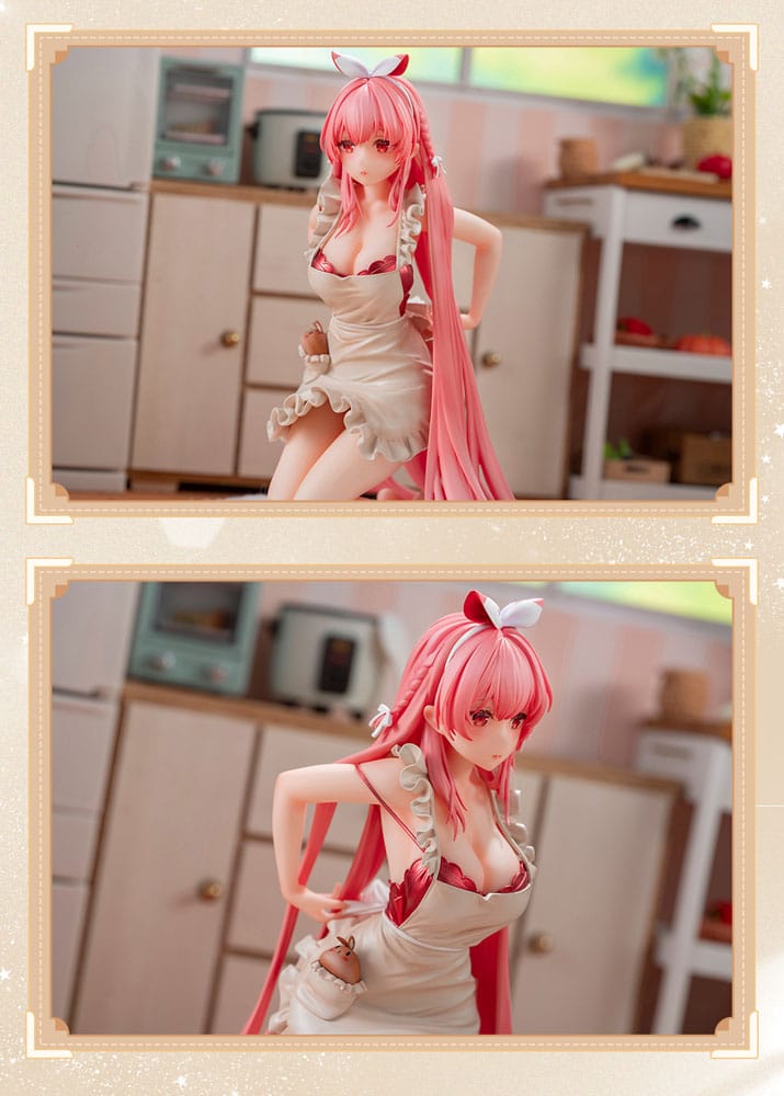 PREORDINE+ 11/2025 Original Character Statue 1/7 White Rabbit Rosu 16 cm