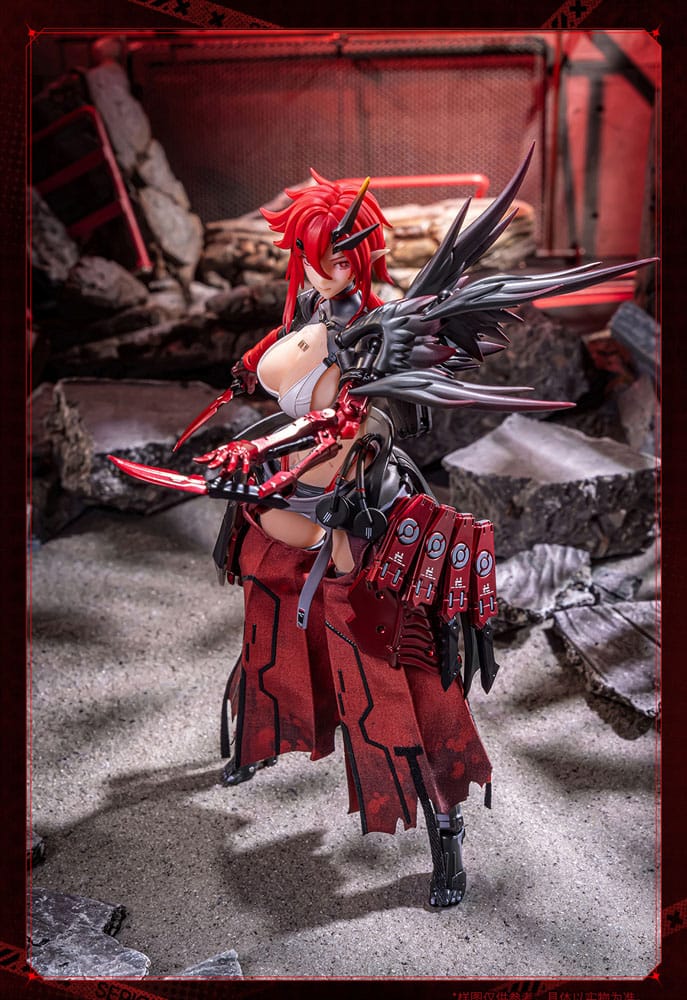 VORBESTELLUNG+ 03/2026 Original Character Seamless Actionfigur 1/9 Wolf-Mastiff Force Karas Samurai 20 cm