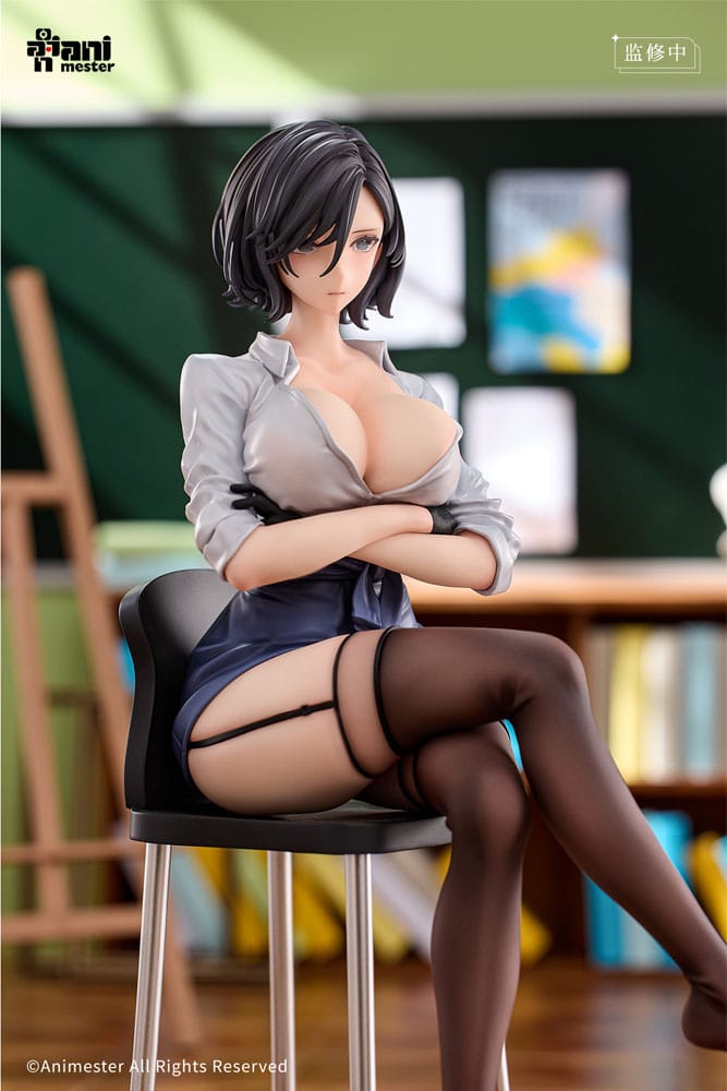SU ORDINAZIONE Original Character Statue 1/6 Rumi After-School Art Instruction 22 cm  